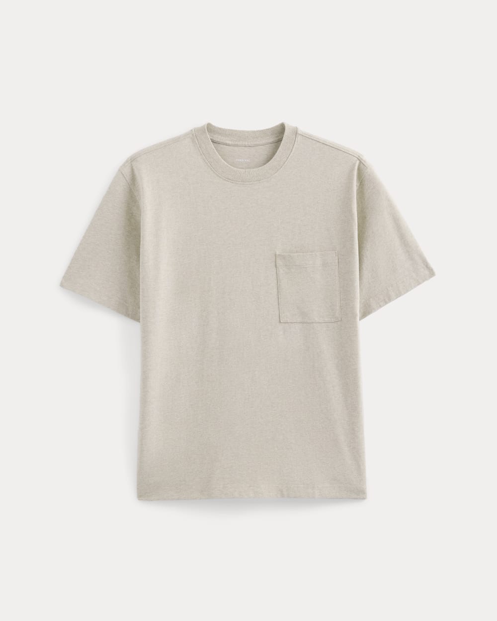 Oversized Midweight Tee | Heathered Oatmeal