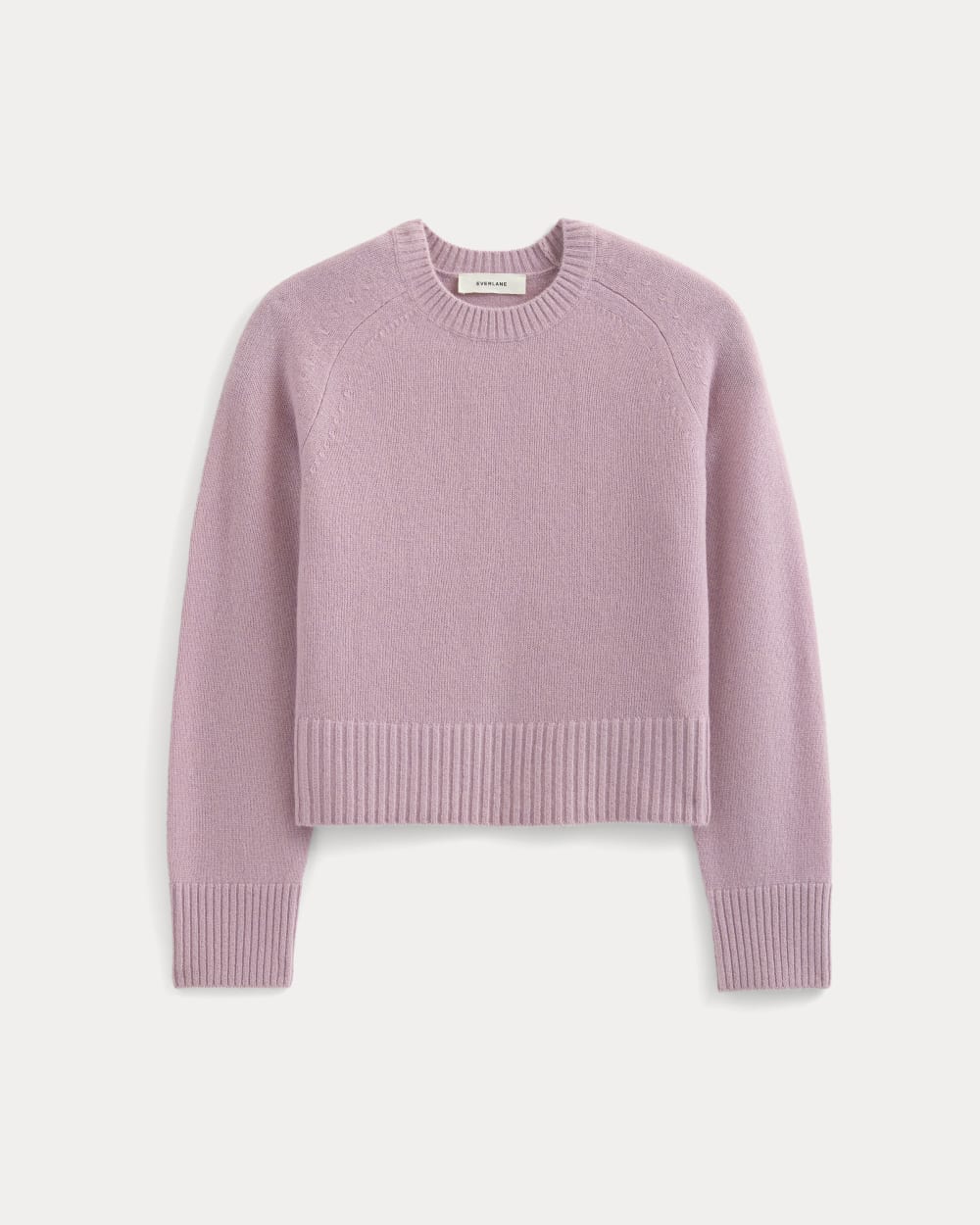 The Boxy Crew in Cashmere | Lilac Crush
