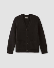 The Cloud Relaxed Cardigan | Black