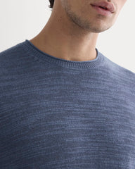The Cotton Linen Pullover | Indigo