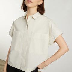 The Short-Sleeve Box Shirt | Sage