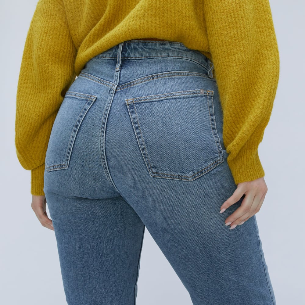 The Cheeky Hourglass Jean | Worn-In Mid Blue | 26.5" Inseam
