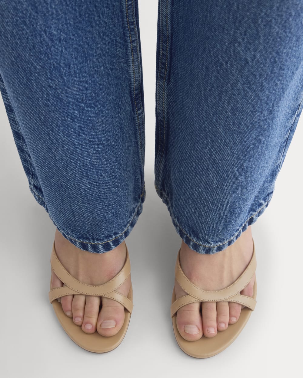 Sculpted Heel Sandal | Affogato