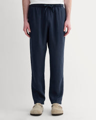 The Linen Easy Pant | Navy