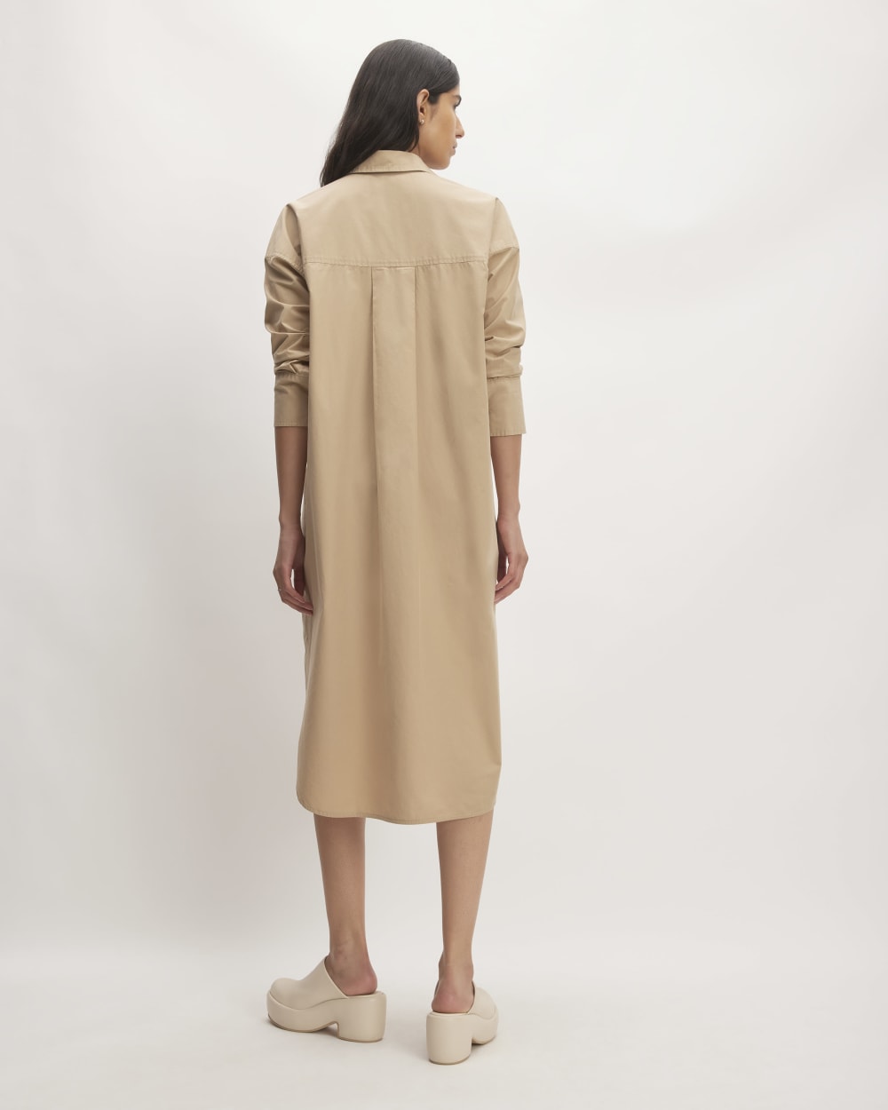 The Midi Cotton Shirt Dress | Cornstalk