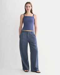 The Essential Square-Neck Tank | Deep Cobalt
