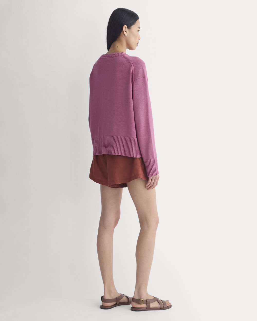 The Boxy Sweater in Everyday Cotton | Heather Rose
