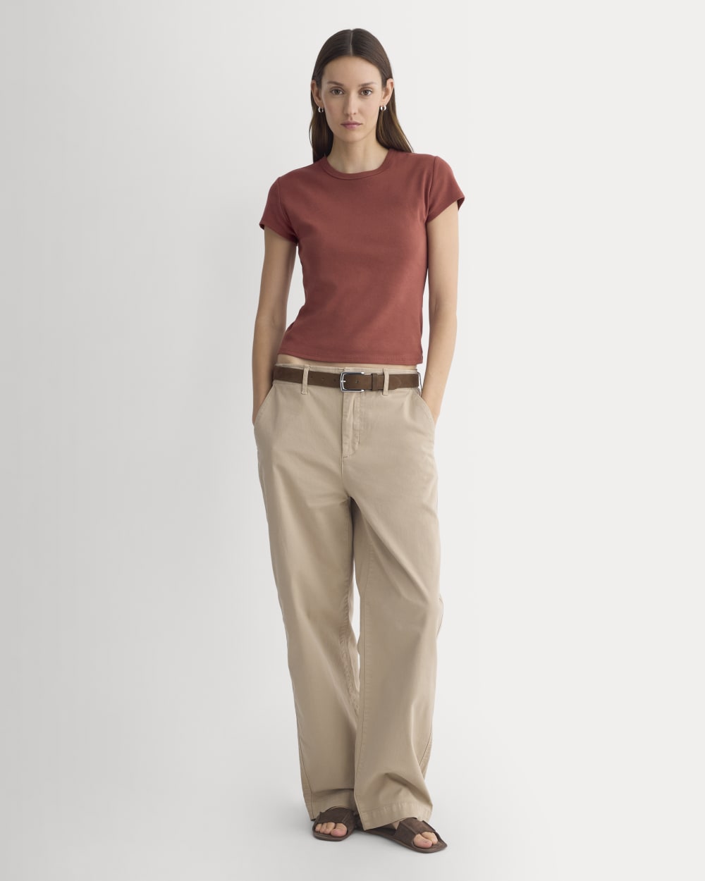 RetroSoft Cotton Crew | Henna Red