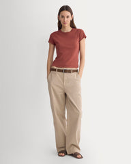 RetroSoft Cotton Crew | Henna Red