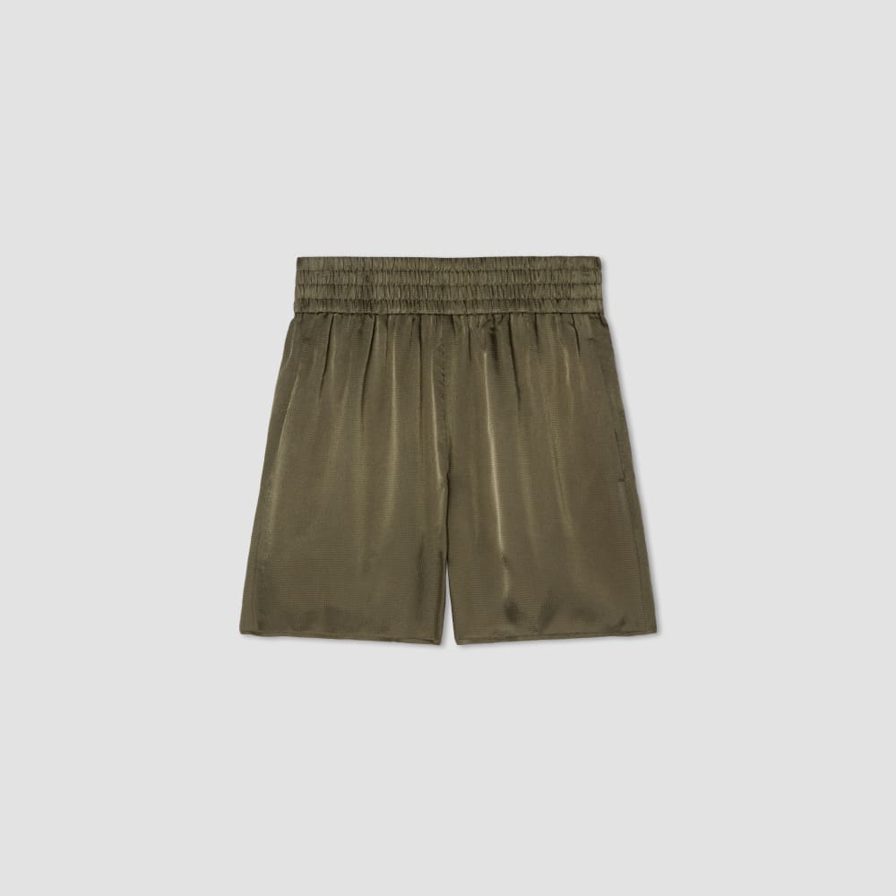 The Satin Pull-On Short | Kalamata