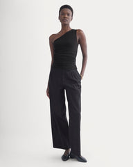 One-Shoulder Top | Black