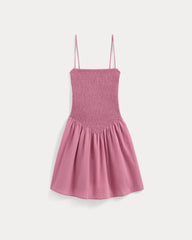 Gauze Smocked Mini Dress | Heather Rose