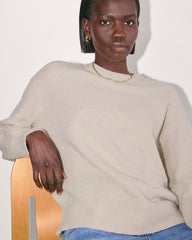 The Cocoon Crew in Plush Cotton | Heather Mushroom