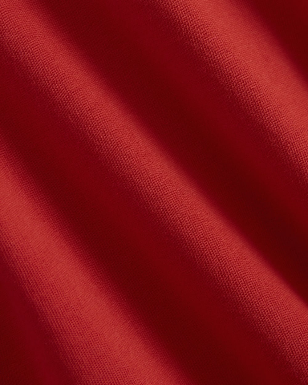 The Box-Cut Tee in Essential Cotton | Fiery Red | Pocket