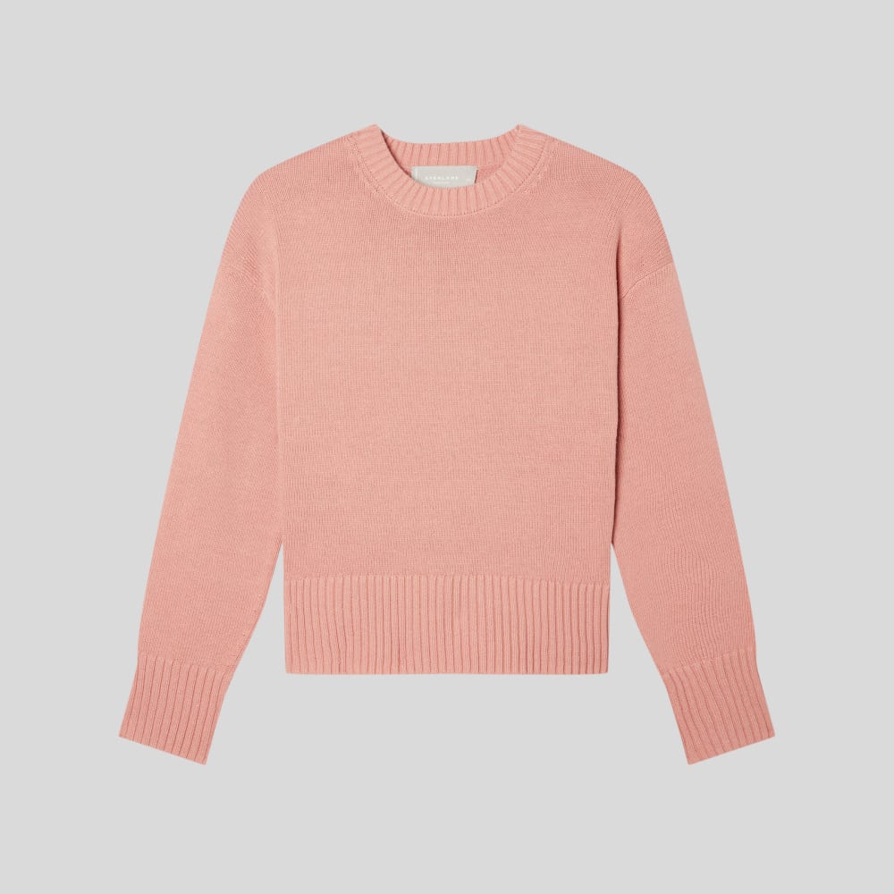 The Boxy Sweater in Everyday Cotton | Rose Violet
