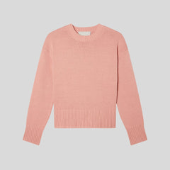 The Boxy Sweater in Everyday Cotton | Rose Violet