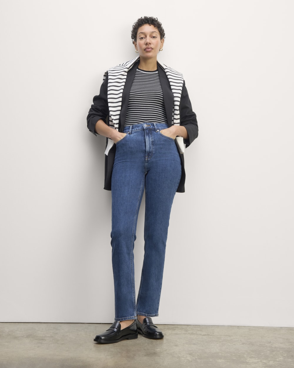 The Way-High® Slim Jean | Deep Rinse | 29" Inseam