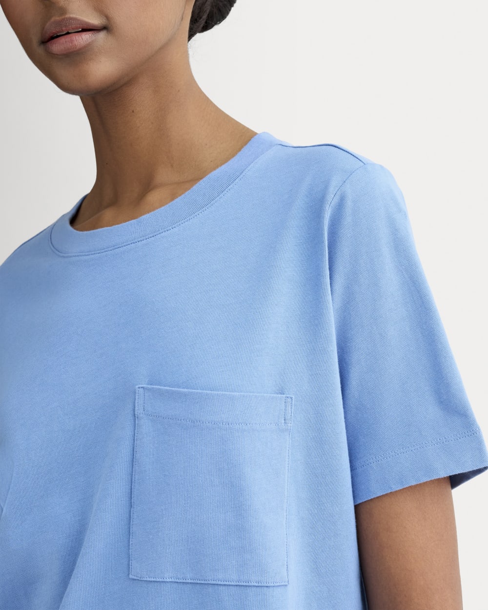 The Organic Cotton Weekend Tee Dress | Blue Opal