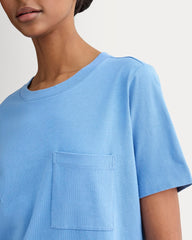 The Organic Cotton Weekend Tee Dress | Blue Opal