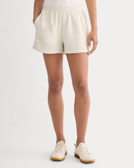 The Off Duty French Terry Short | Heathered Oat