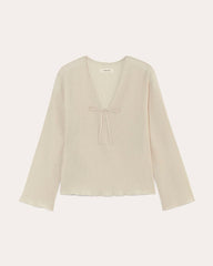 The Crinkle Long-Sleeve | Sandshell