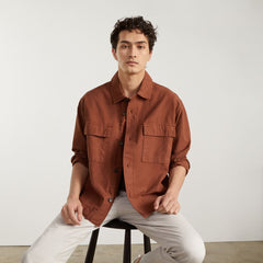 The Everyone Spring Shirt Jacket | Espresso