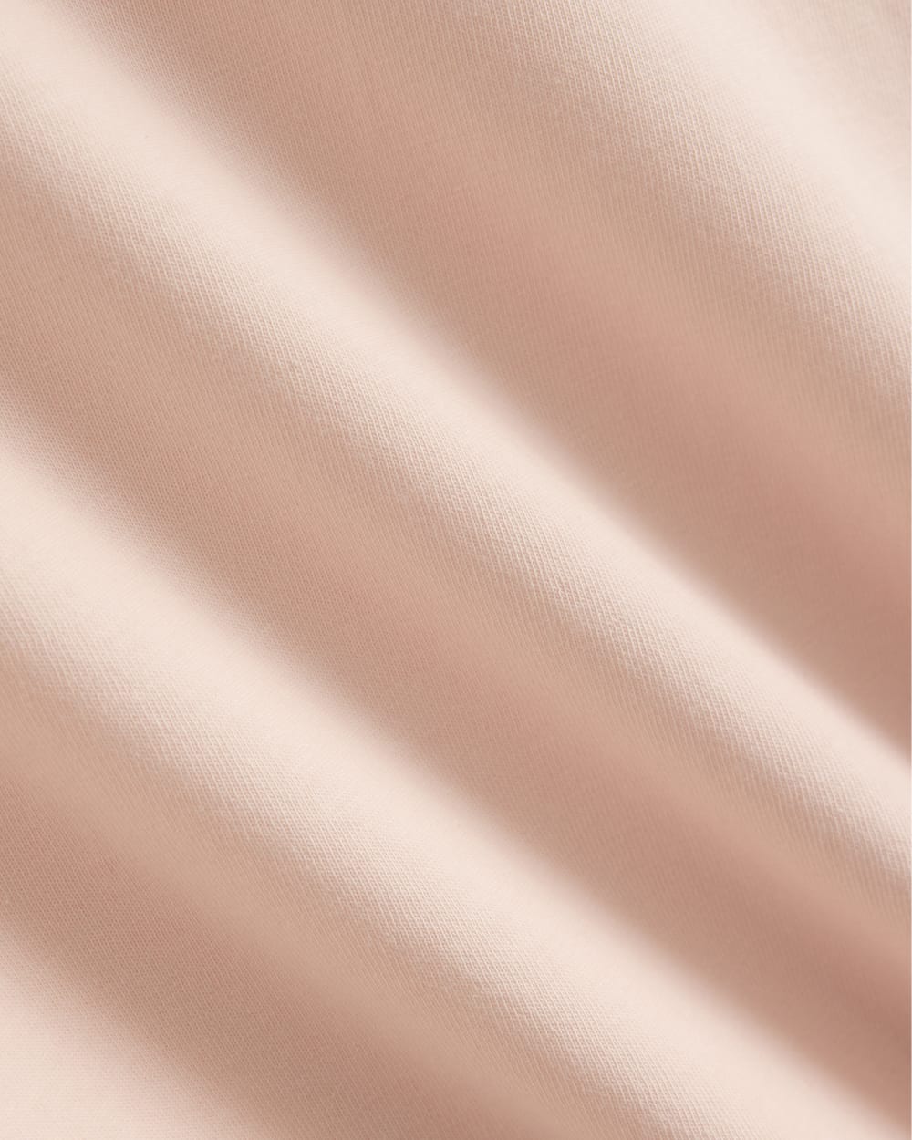 The Box-Cut Tee in Essential Cotton | Pale Peach | No Pocket