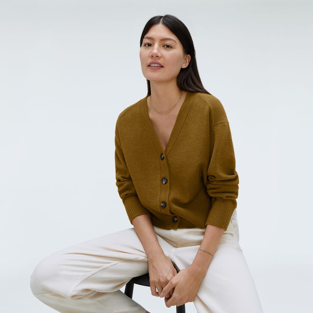 The Cashmere Cardigan | Tapenade