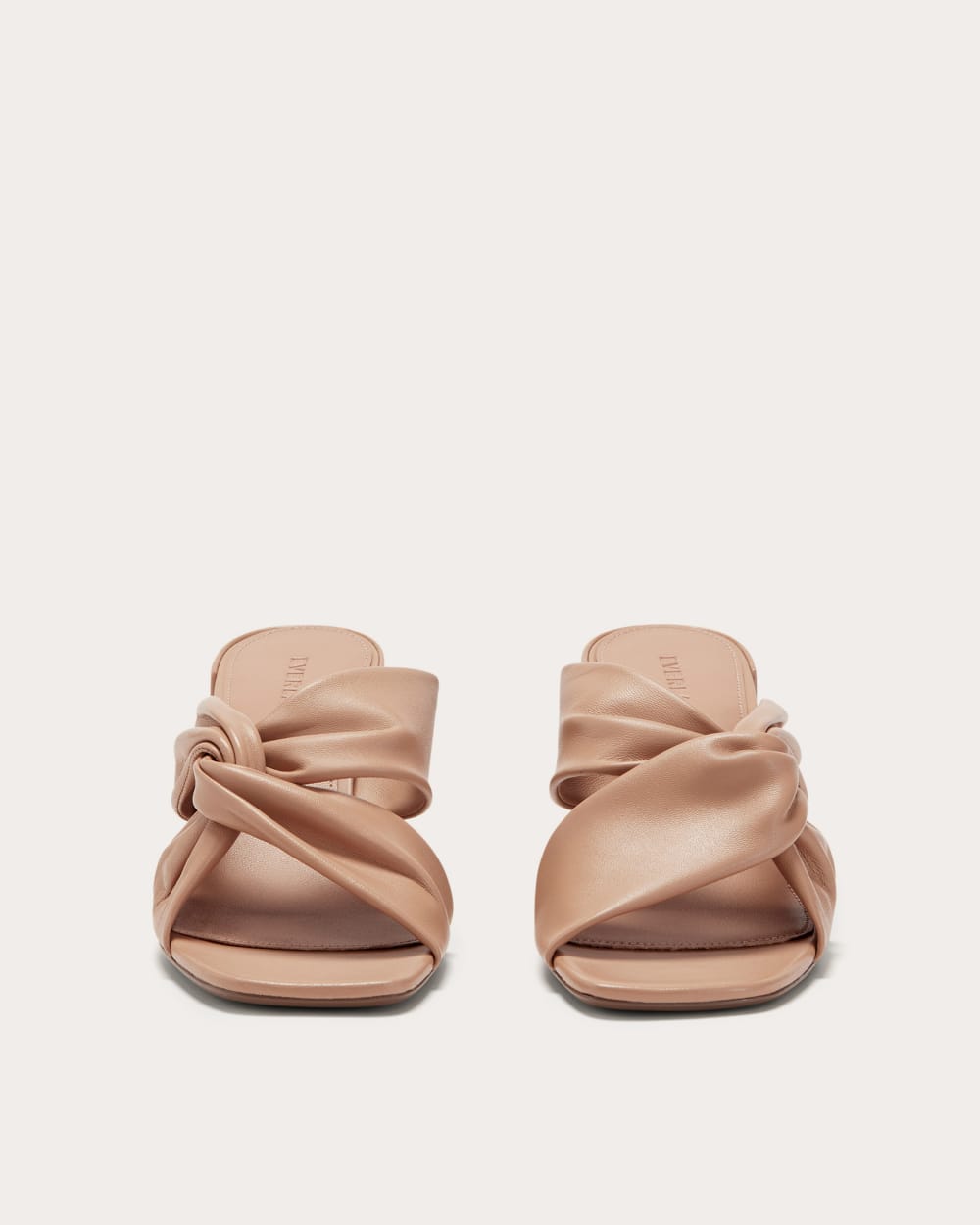The Day Twist Heel | Blush Tan