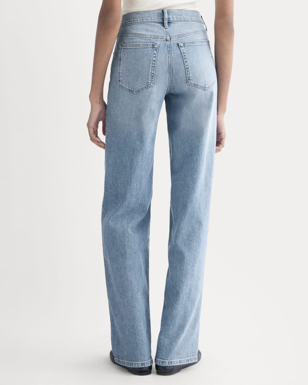 The Column Jean | Vintage Light Indigo | 31" Inseam