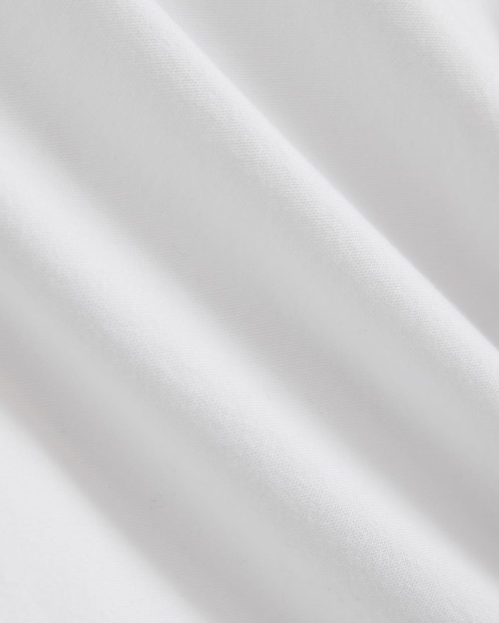 Cropped Resort Shirt | White