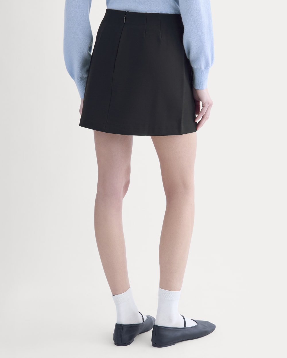 Ponte Mini Skirt | Black