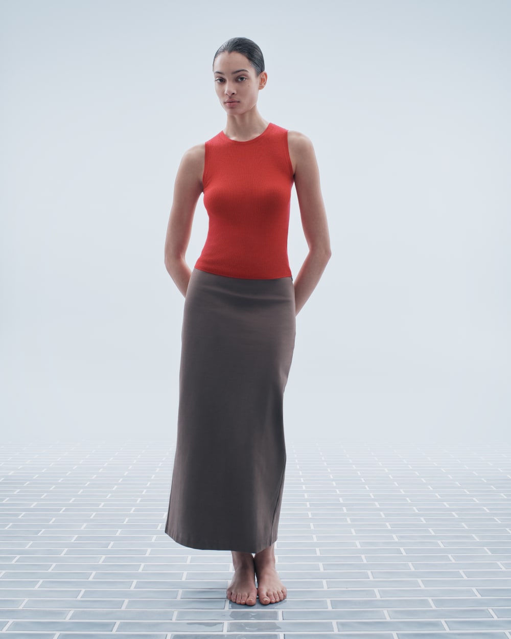 The Dream Maxi Skirt | Deep Taupe