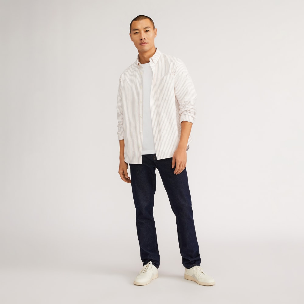 The Classic Oxford Shirt | Sahara / Off-White | Standard