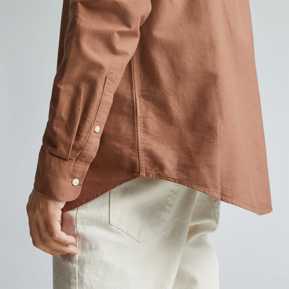 The Classic Oxford Shirt | Carob Brown | Tall