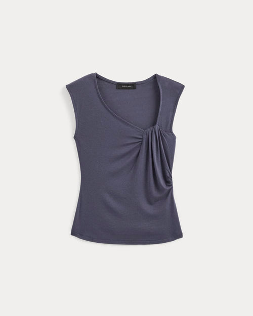 Asymmetrical Top in Butterluxe | Graystone