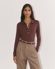 The Henley in Butterluxe | Dark Mahogany