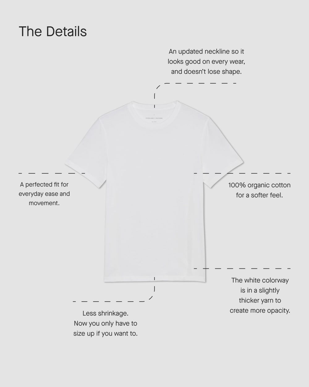 The Essential Organic Crew |  Navy / Bone