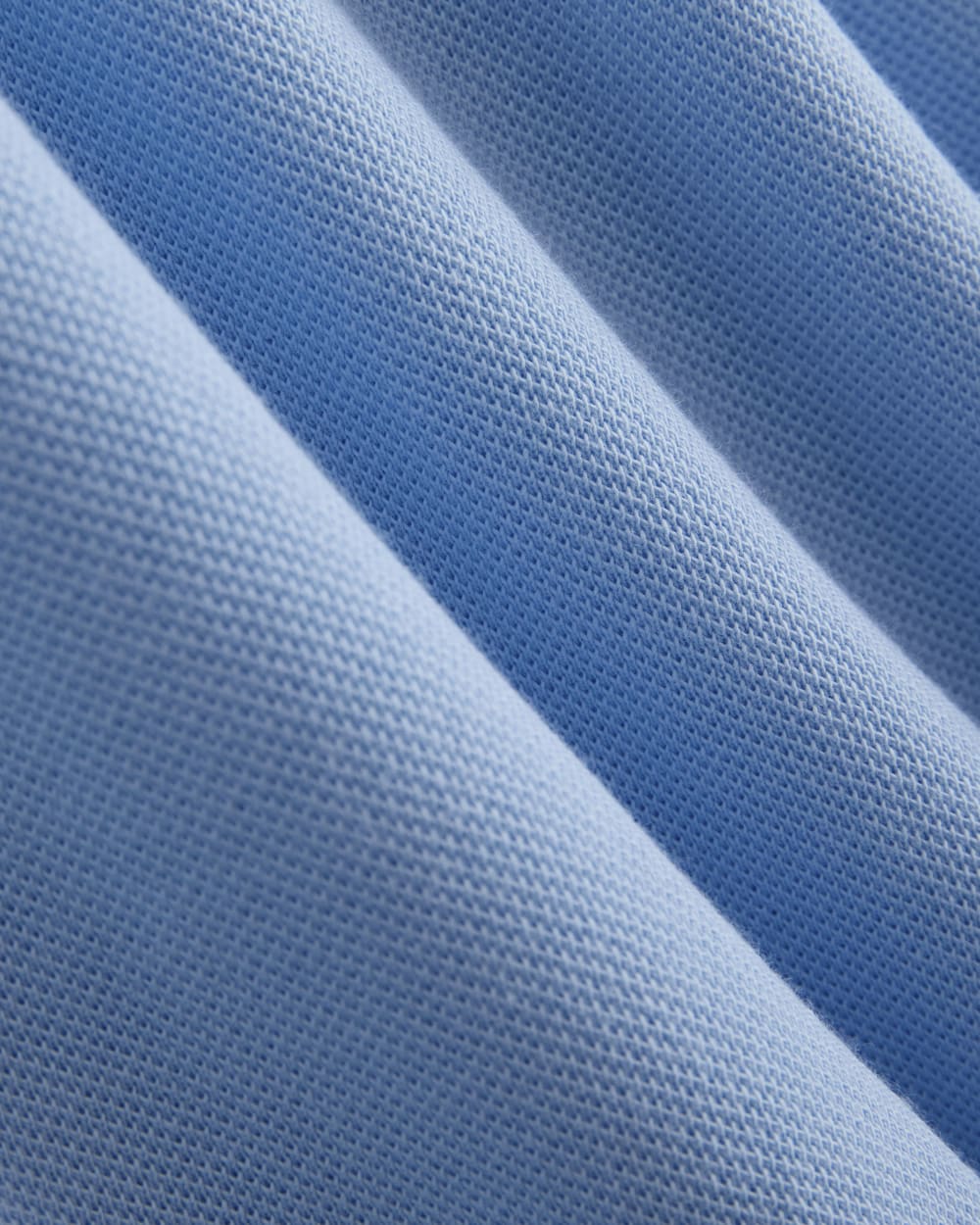 Pique Polo Short-Sleeve Dress | Open Air Blue