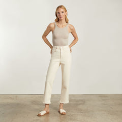 The Way-High® Jean | Ecru | 27.5” Inseam