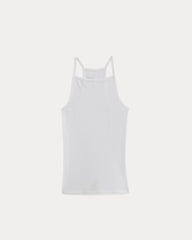 Tissue Narrow Racerback Tank | White