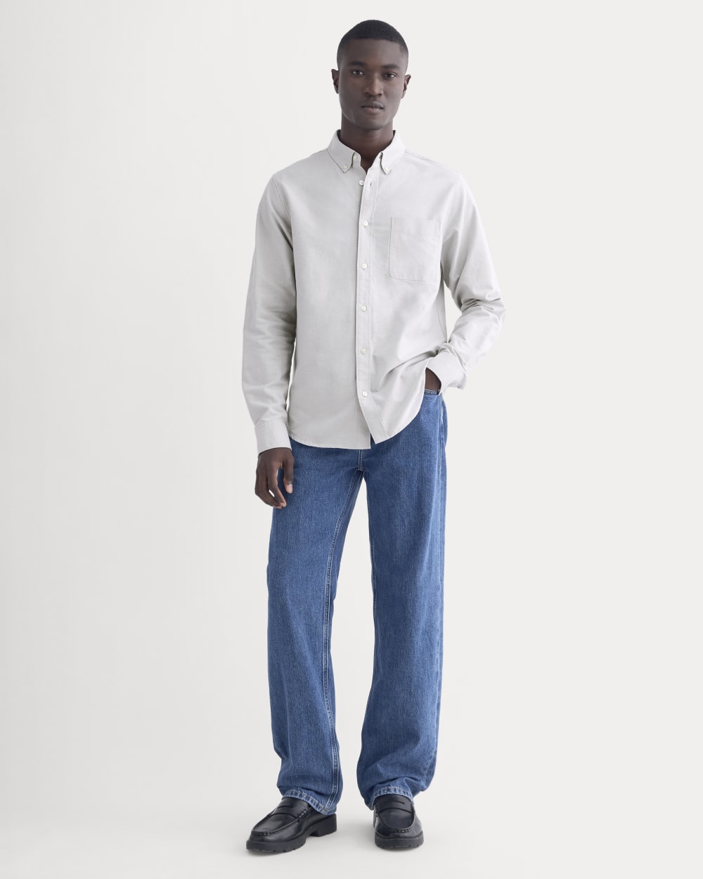 The Classic Oxford Shirt | Grey | Standard