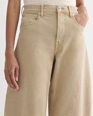 The Way-High® Curve Jean | Garment-Dyed Tan | 27" Inseam