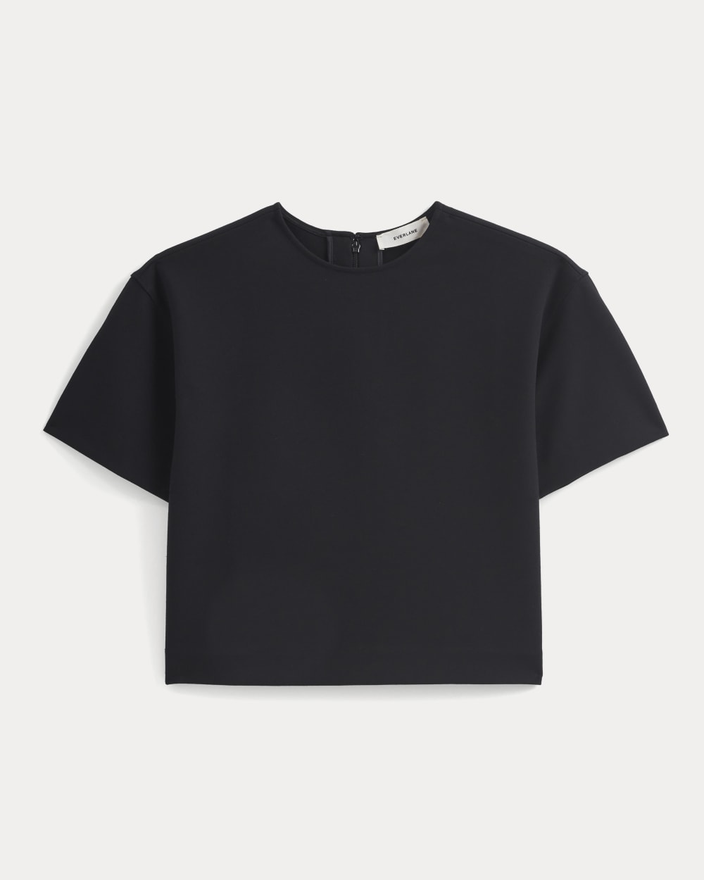 Ponte Oversized Tee | Black