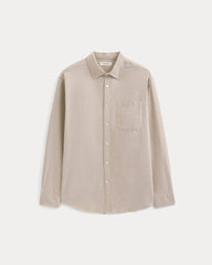 Lightweight Oversized Oxford | Chinchilla Chambray
