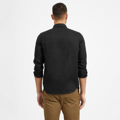 The Classic Shirt in Linen | Black