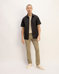 The Supima® Short-Sleeve Poplin Shirt | Black