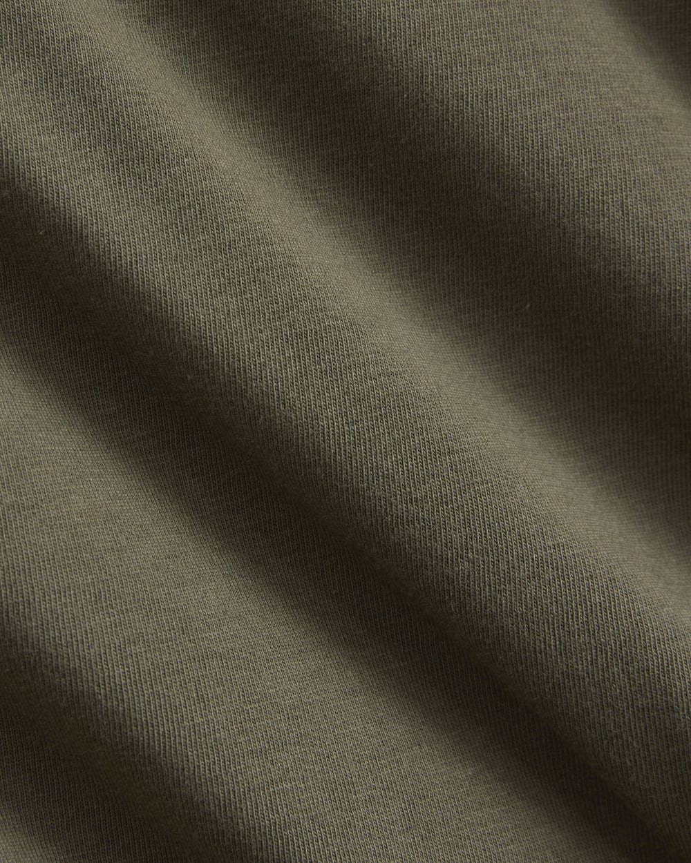 The Slim Crew in Essential Cotton | Olive Night