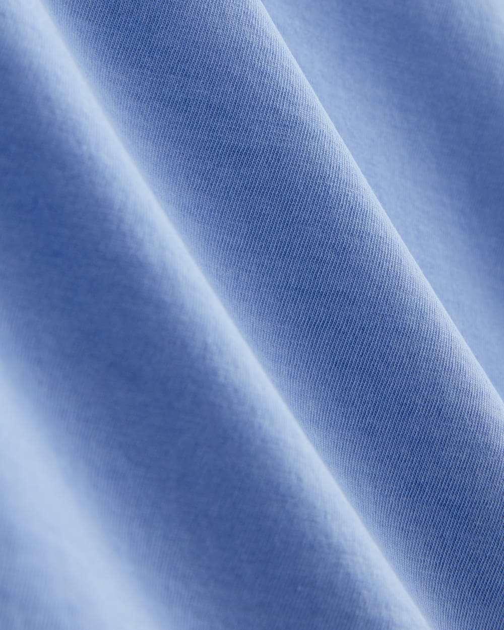 The Essential Organic Garment-Dyed Crew | Granada Sky Blue Garment Dye