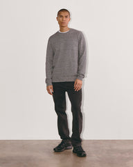 The Classic Sweater in Everyday Cotton | Canvas / Black Twist